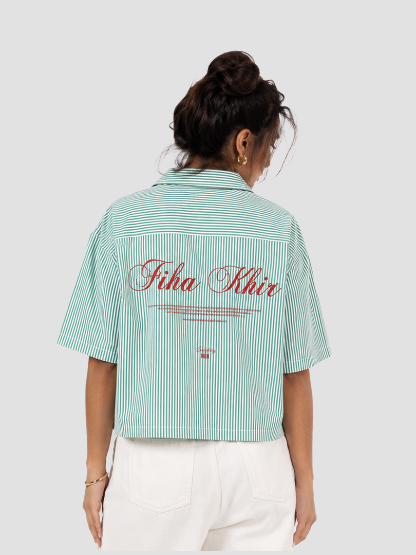 FIHA KHIR OVERSHIRT Cropped